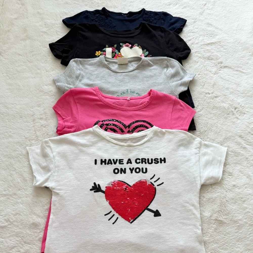 Bundle of girls Tshirt size 7-8 years